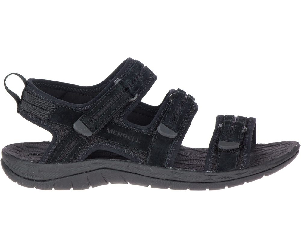 Sandalias Mujer - Merrell Siren 2 Strap - Negras - UQCE-16028